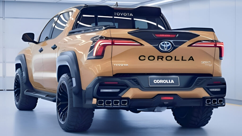 La nueva Toyota Corolla Pickup sorprende con potencia y versatilidad